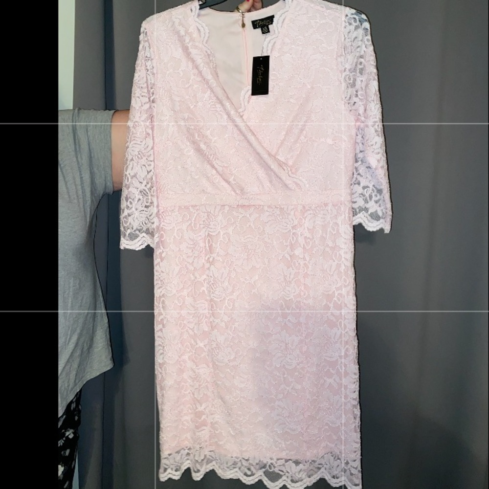 Pink formal dress
